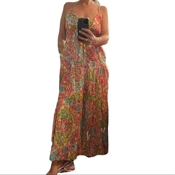 HOUSE OF HARLOW 1960 Pockets Maxi Dress.Sz M - Picture 4 of 15